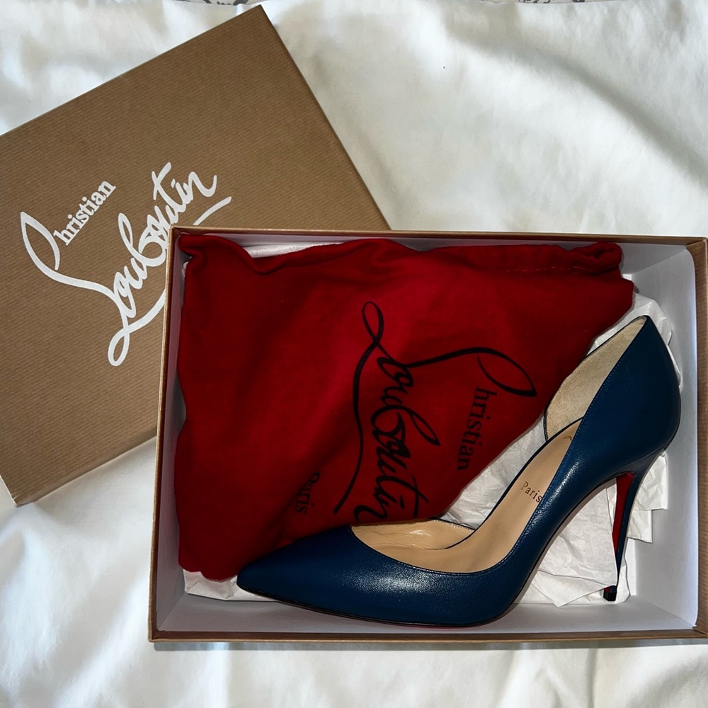 NEVER WORN Christian Louboutin Iriza 100 Espadon pumps